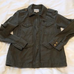 Loft Utility Jacket - army green